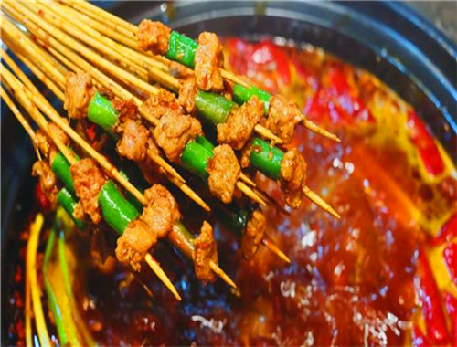 串悦湘旋转串串火锅